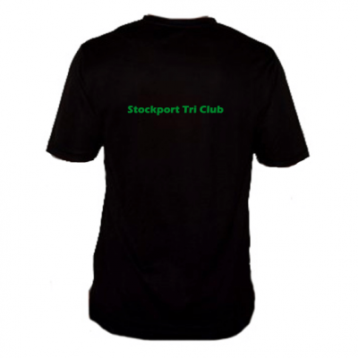 stockport tri club tshirt back