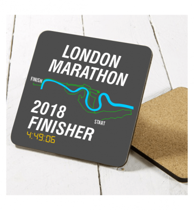 london marathon finisher coaster route 1