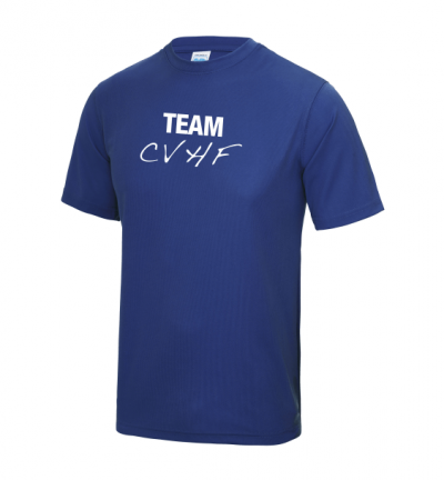 CVHF blue mens tshirt