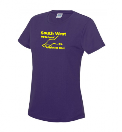 south west veterans ladies tshirt front