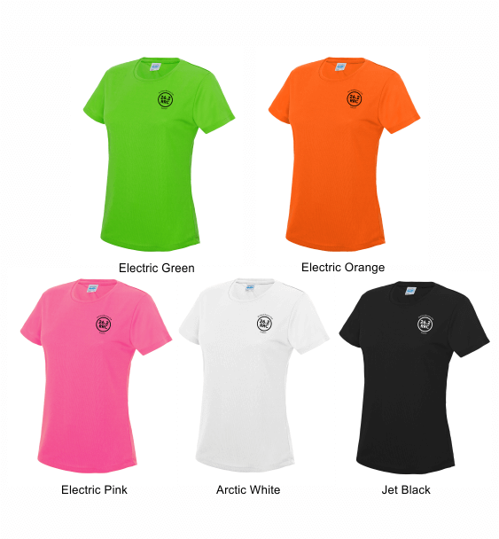262 road runners club colours tshirts ladies