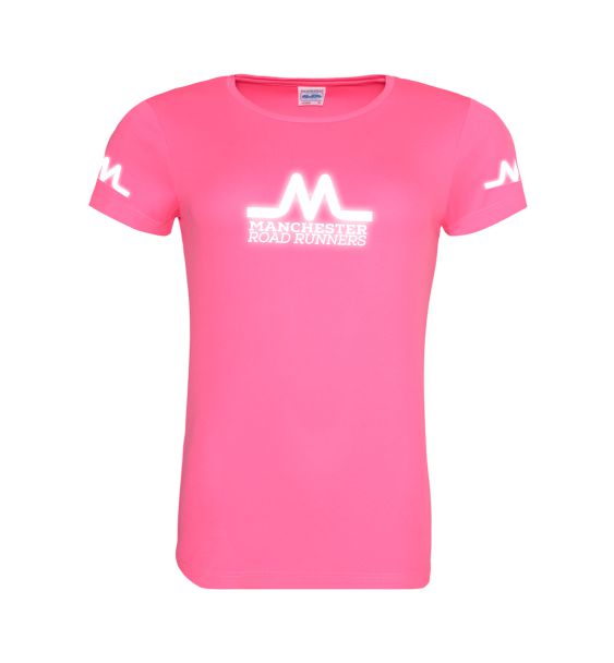 Manchester Road Runners electric pink front