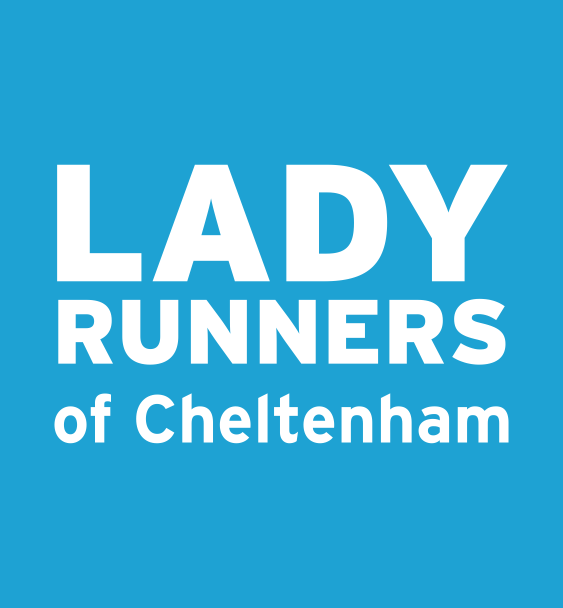 Lady runners of Cheltenham logo
