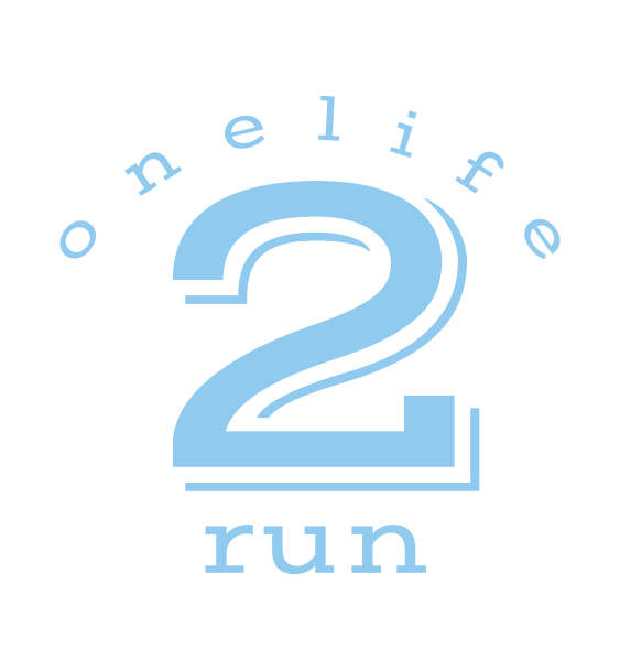 one life 2 run logo 2