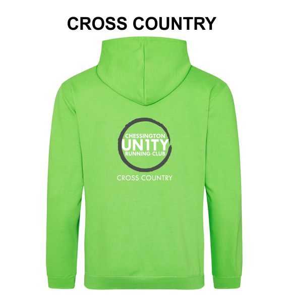 Chessington cross country hoodie back