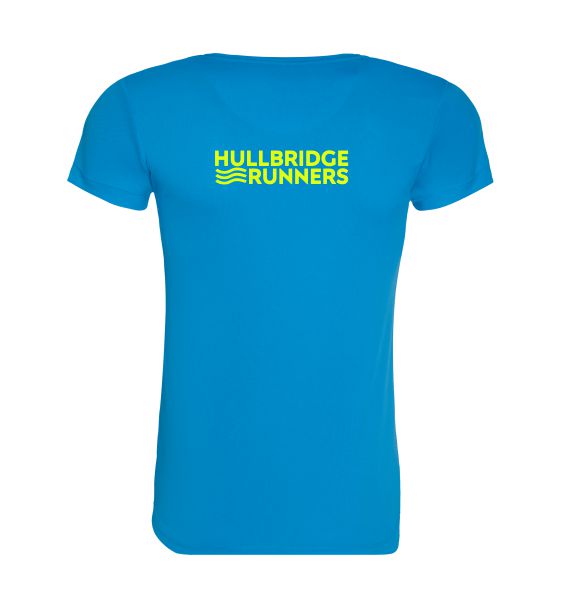 Hullbridge Runners tshirt back