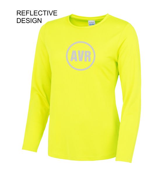 Arun valley runners long sleeve front reflective