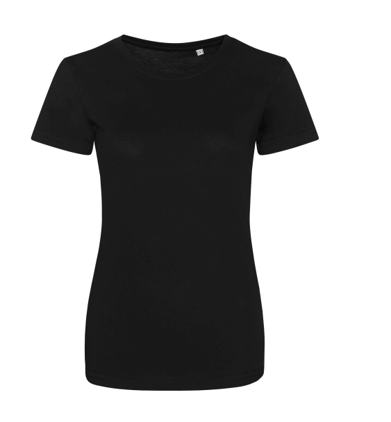 plain black t shirt front and back for girls
