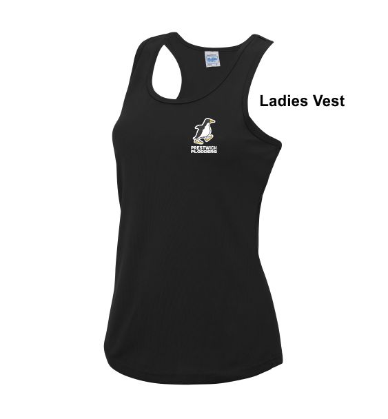 Prestwich Plodders ladies vest