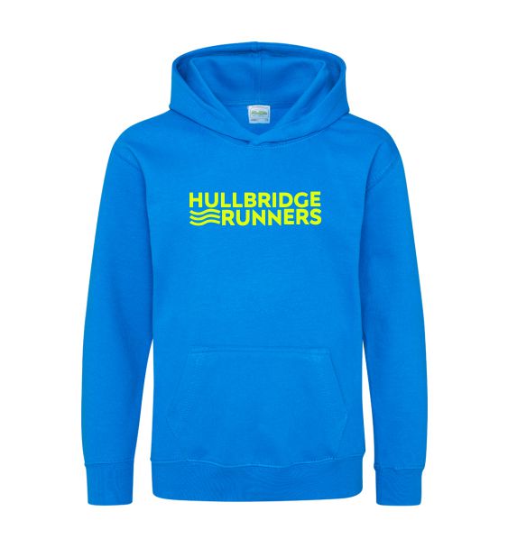 Hullbridge Runners junior hoodie front