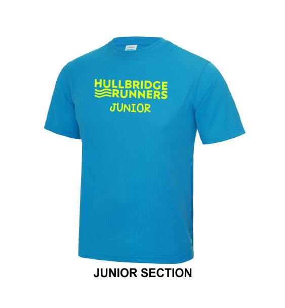 Hullbridge Runners junior tshirts