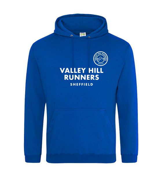 Valley Hill Runners hoodie front